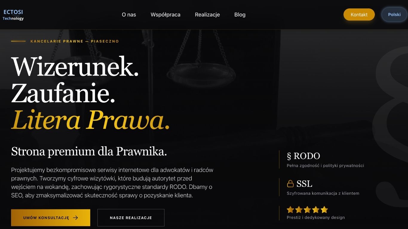 Example interfaces: Law firm