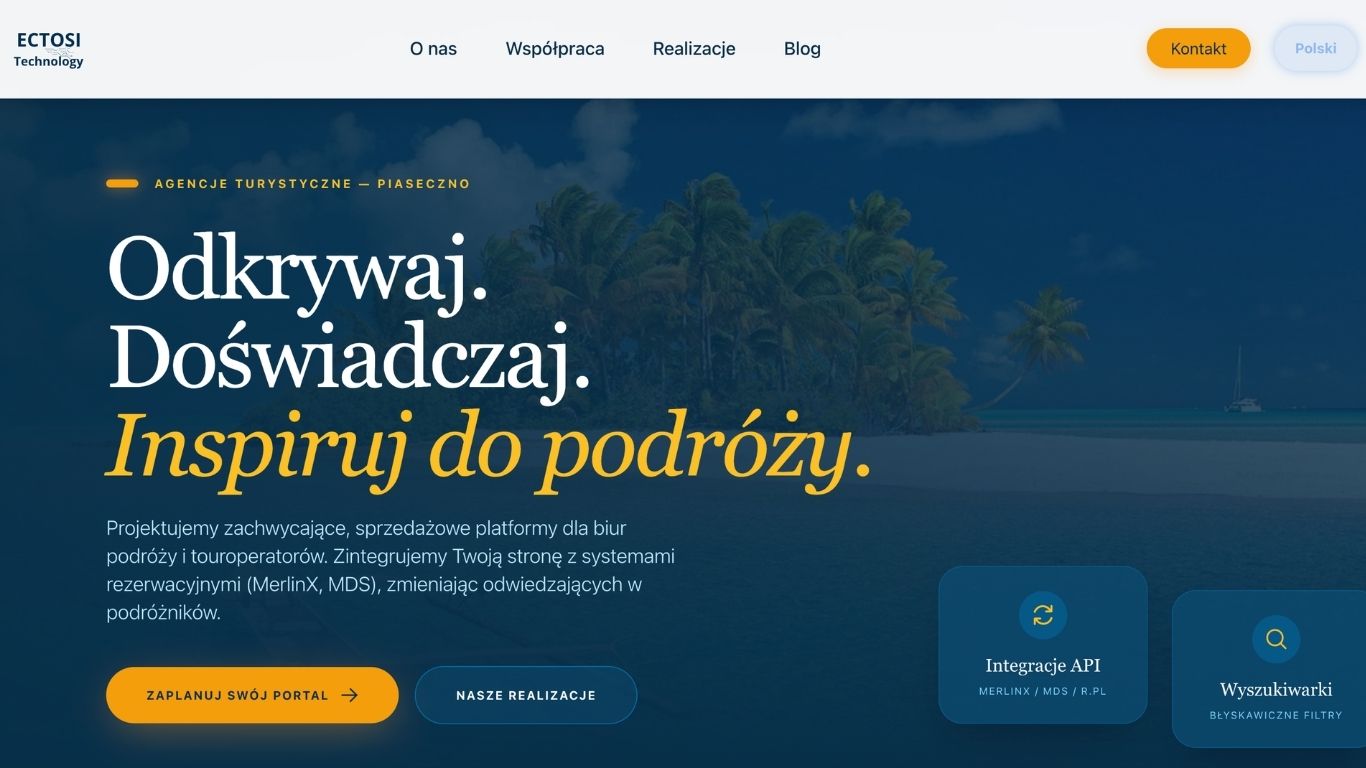 Example interfaces: Travel